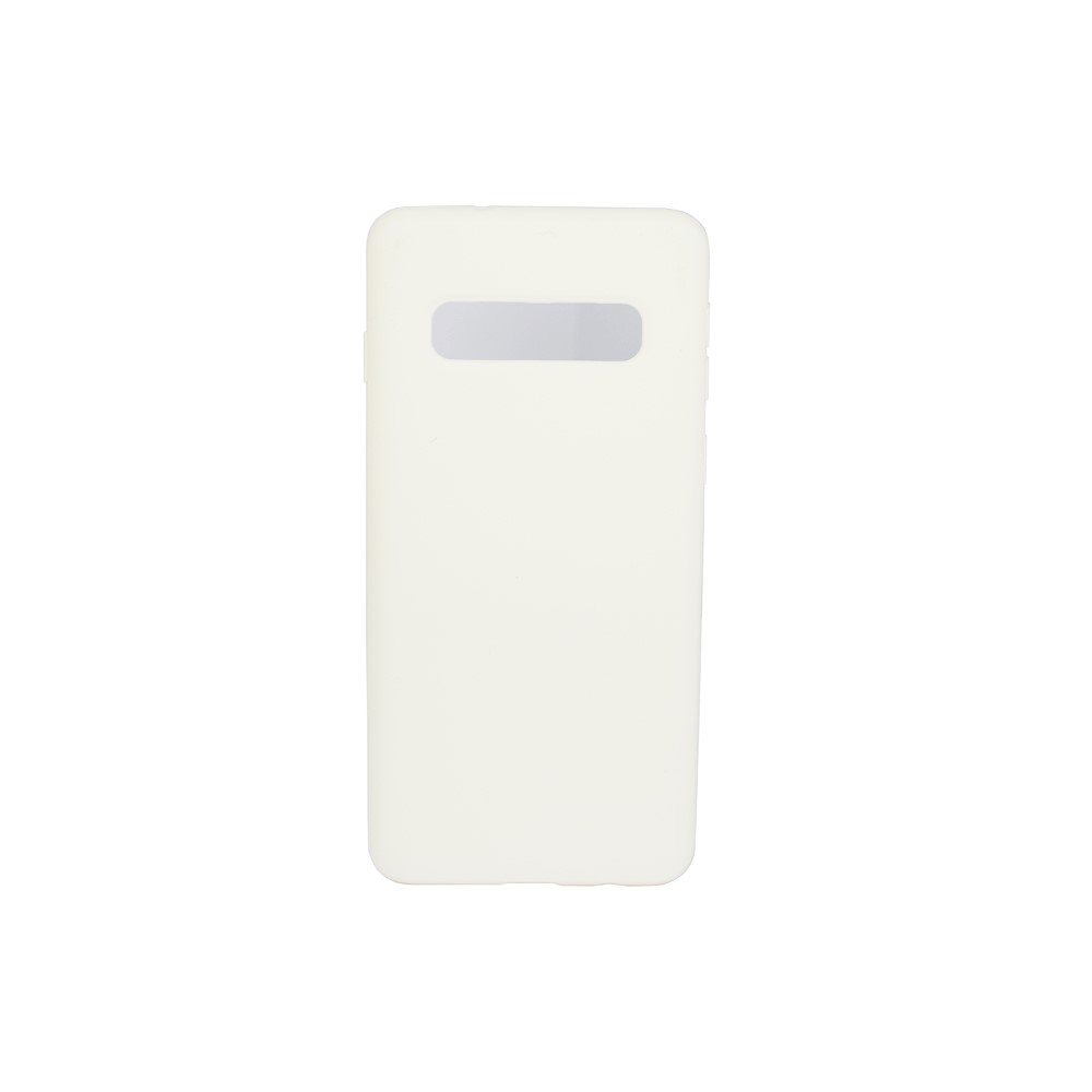 Protectores para celular  para Samsung  S10 Plus Funda de silicona con felpa Blanco